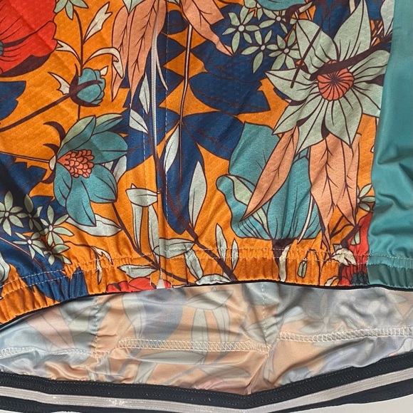 FRELSI TROPICAL FUSION WOMEN’S LONG SLEEVE CYCLING JERSEY SIZE MEDIUM - Picture 10 of 11